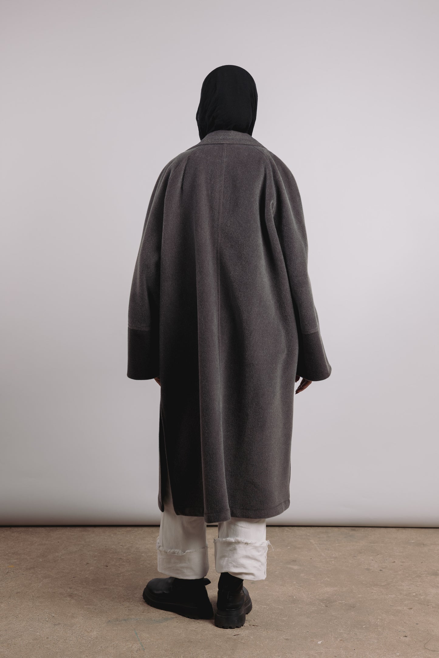 Self Made Coat in Grey