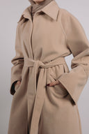 Self Made Coat in Beige